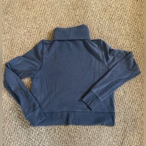 Athleta CROPPED FUNNEL NECK IN NIRVANA XXS